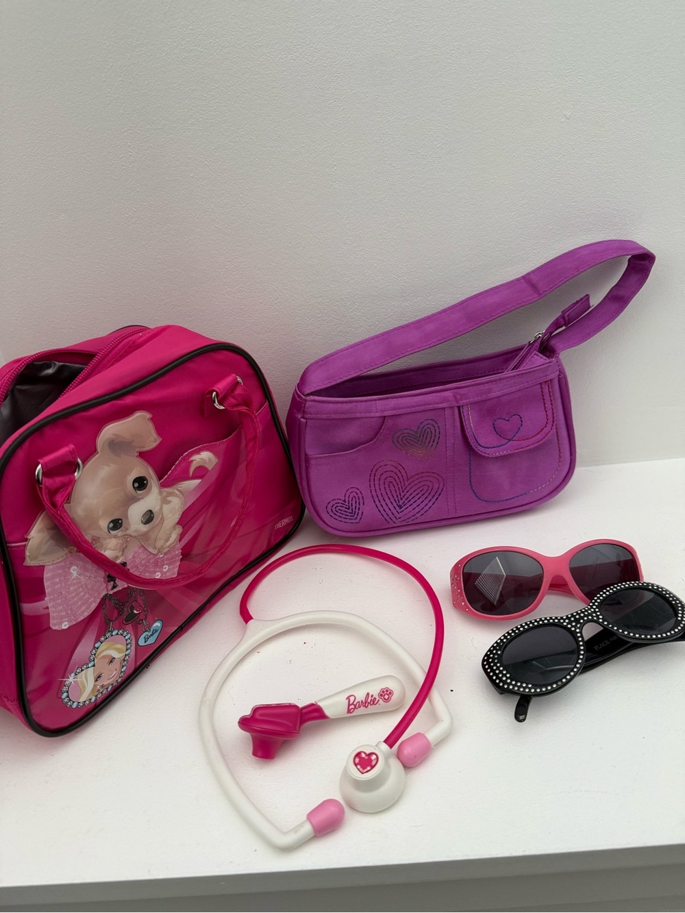 Barbie Lunch Bag, Purse With Accessories